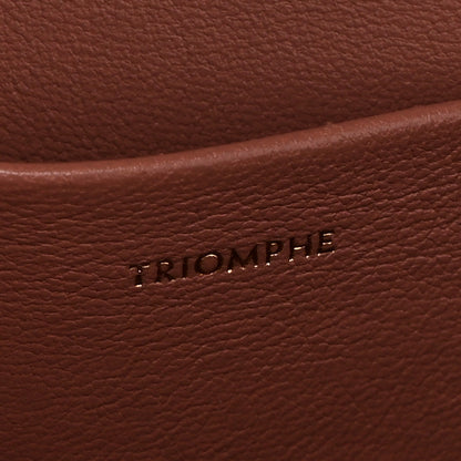 Celine Shiny Calfskin Teen Triomphe Pink 7 of 11