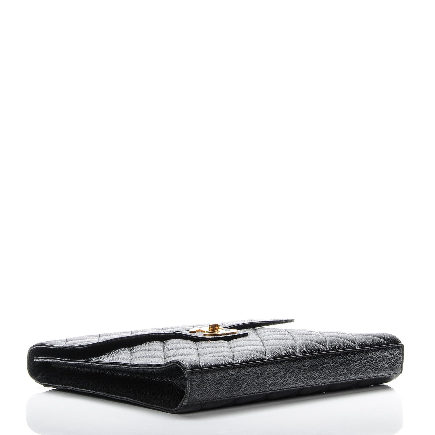 Chanel Caviar Quilted Briefcase Laptop Bag Black 4 of 19