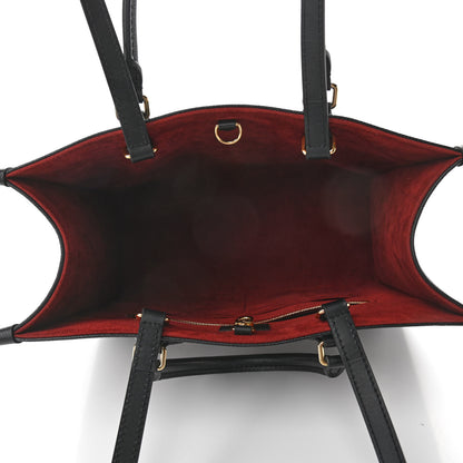 Louis Vuitton Empreinte Monogram Giant Onthego MM Black Beige 5 of 9