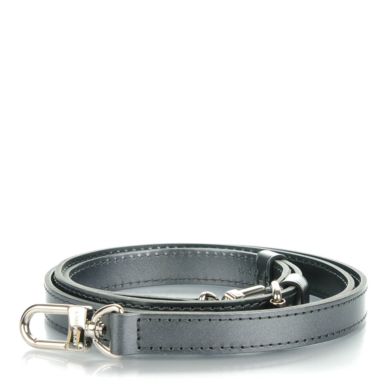 Louis Vuitton Epi Adjustable Shoulder Strap 16mm Anthracite Nacre 1 of 5