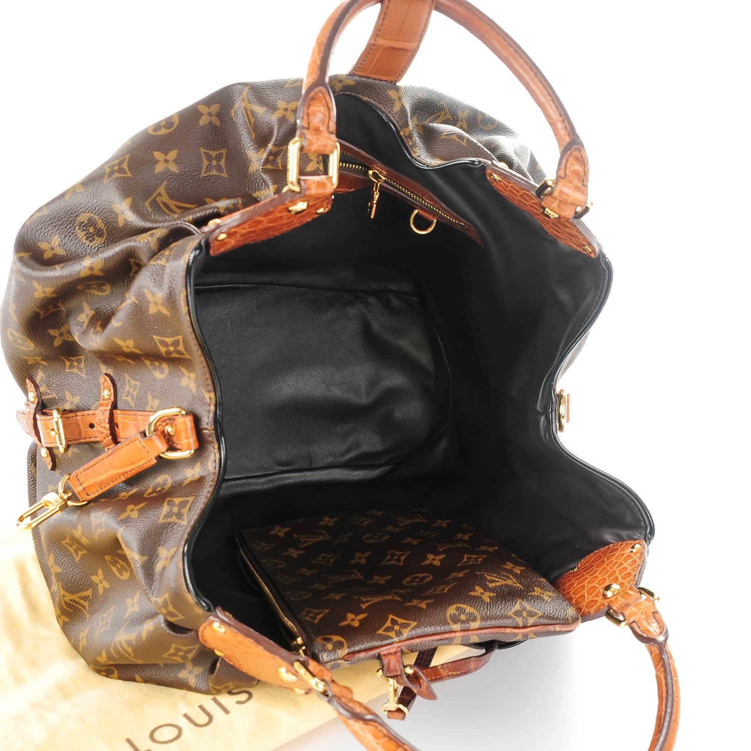 Louis Vuitton Alligator Monogram XL Tote 5 of 8