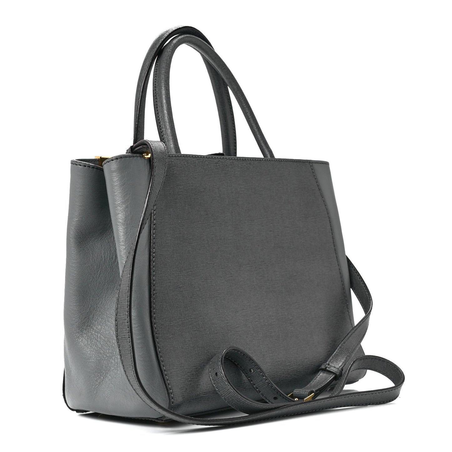Vitello Elite Petite 2Jours Tote Grey