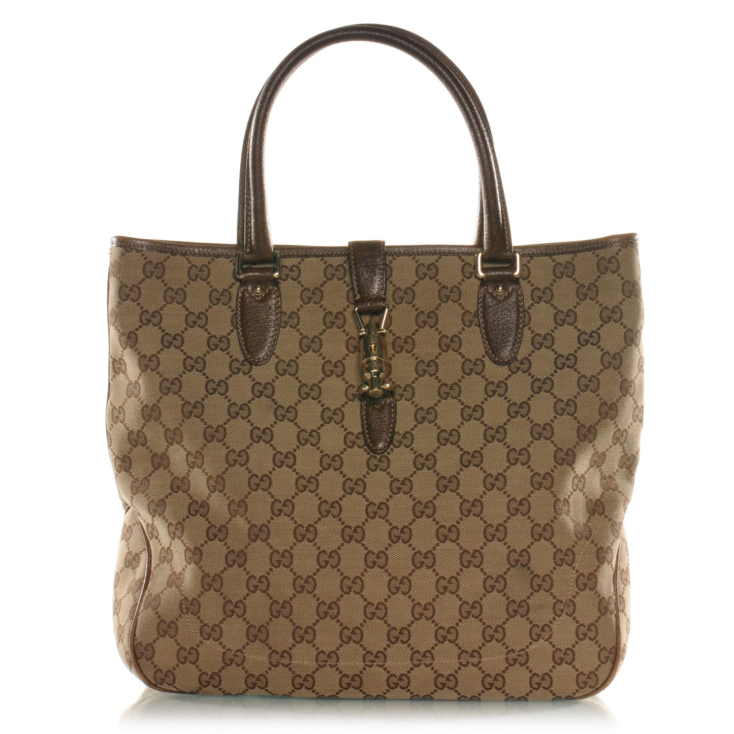 Monogram Piston Lock Tote Ebony