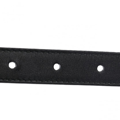 Gucci Calfskin Double G 20mm Belt 75 30 Black 3 of 5