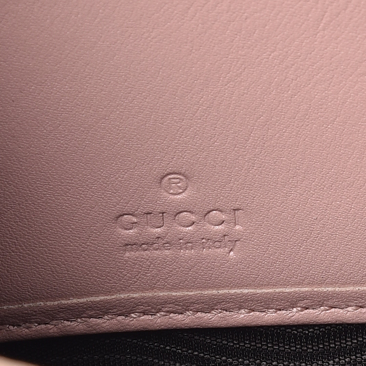 Gucci Calfskin Matelasse GG Marmont Zip Around Wallet Perfect Pink 6 of 8