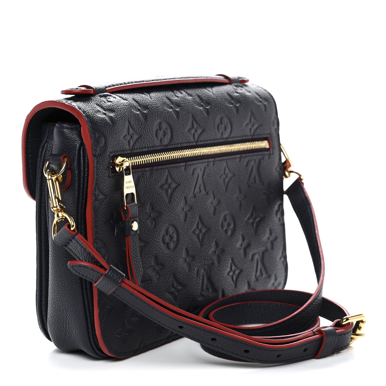 Louis Vuitton Empreinte Pochette Metis Marine Rouge 3 of 9