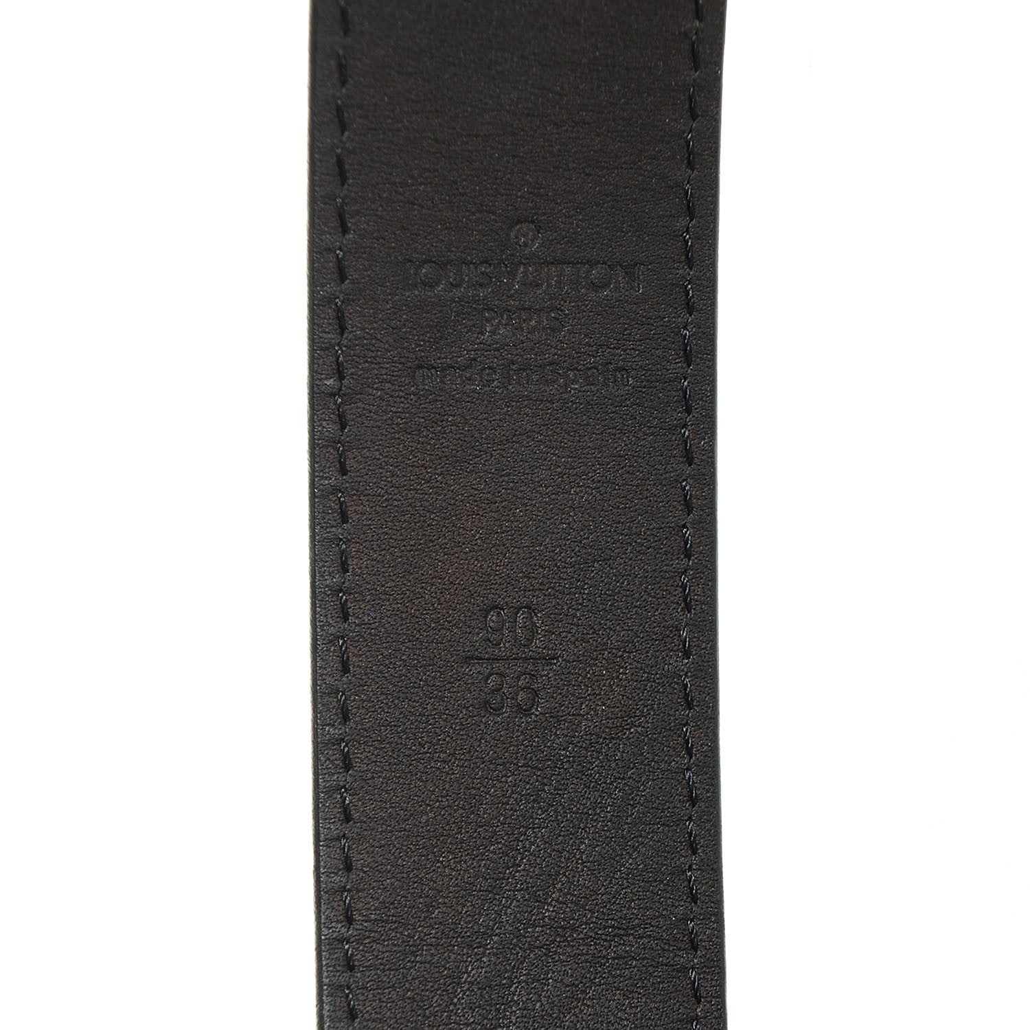 Louis Vuitton Monogram Multicolor LV Cut Reversible Belt 90 36 Black 4 of 10