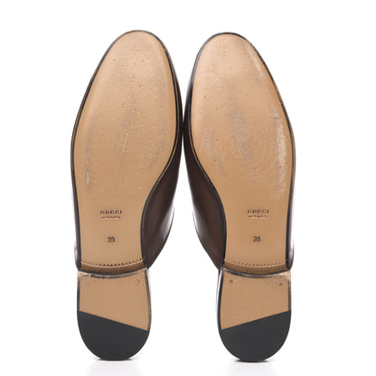 Gucci Calfskin Womens Princetown Slippers 39 Fondente Brown 5 of 11
