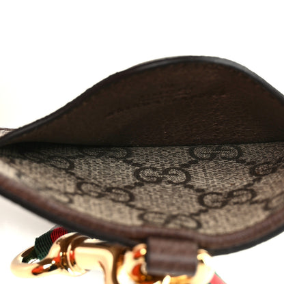 Gucci GG Supreme Monogram Ophidia ID Holder Beige Ebony New Acero 5 of 6