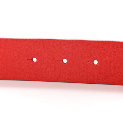 Chanel Calfskin CC Belt 75 30 Red 4 of 5