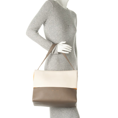 Celine Calfskin All Soft Shoulder Bag Cream 2 of 10