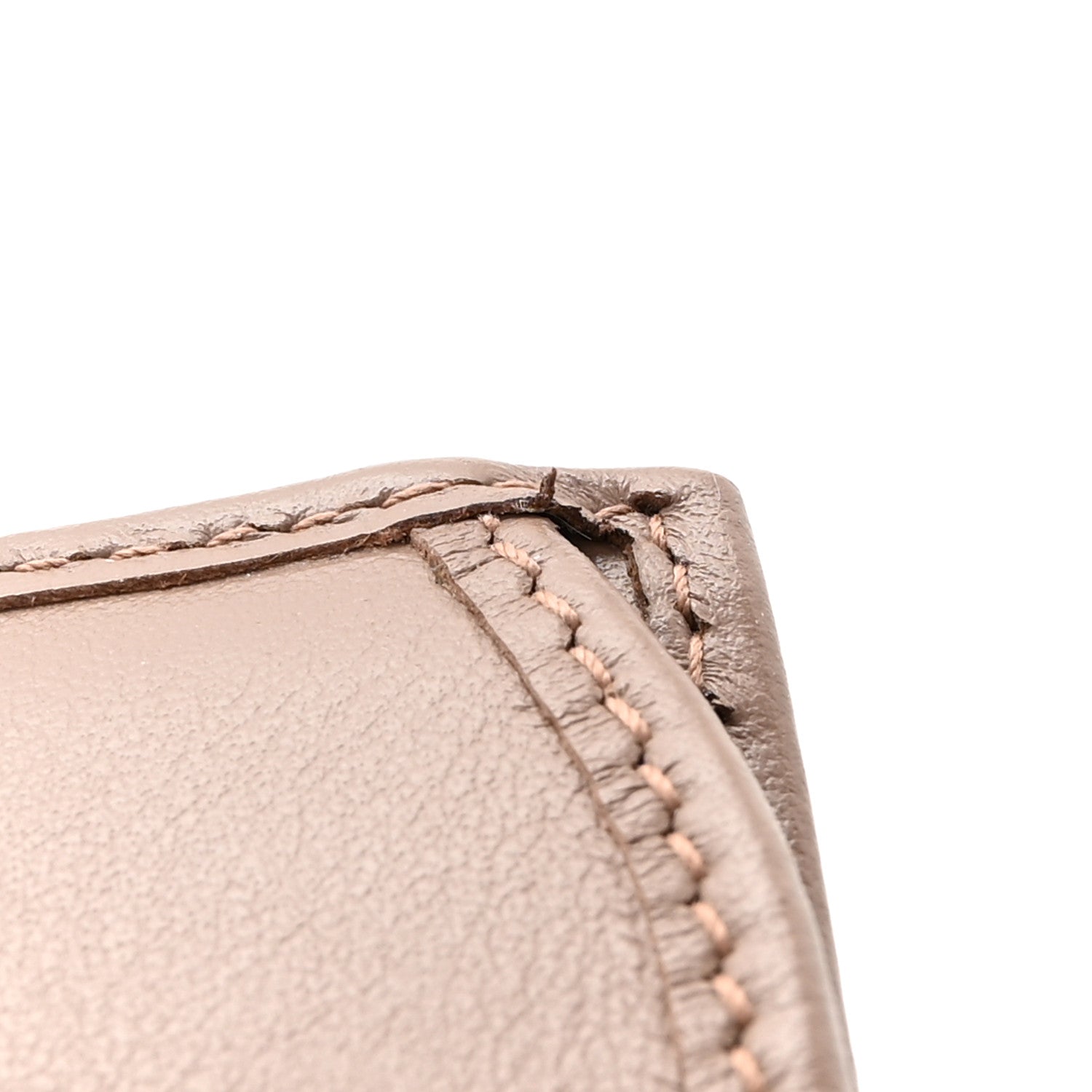 Gucci Calfskin Matelasse GG Marmont Card Case Wallet Porcelain Rose 9 of 10