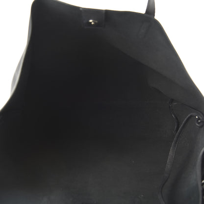 Saint Laurent Calfskin Large Fringe Shopping Tote Black 5 of 13