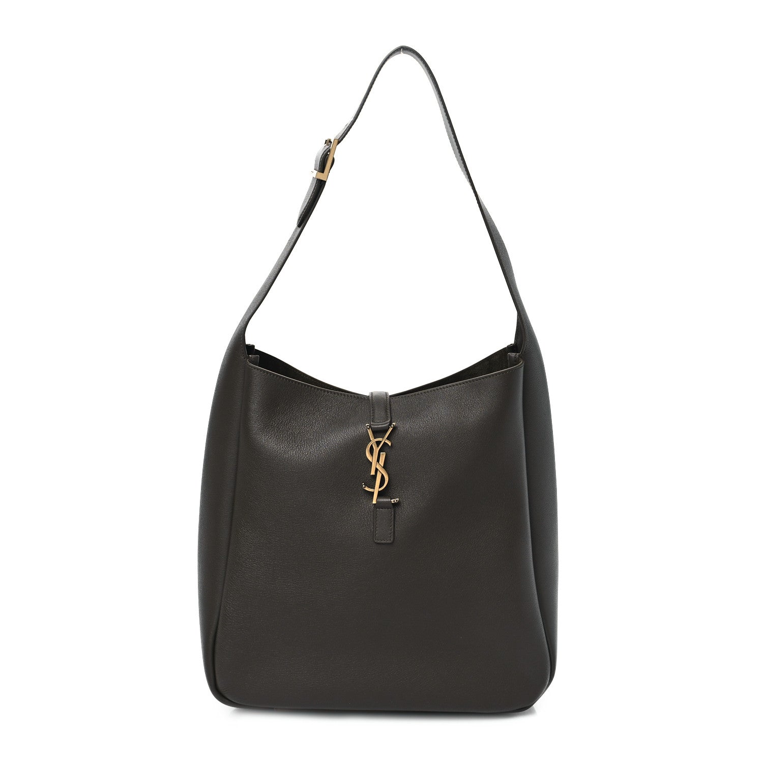 Saint Laurent Smooth Calfskin Large Le 5 A 7 Soft Hobo Light Musk 1 of 8