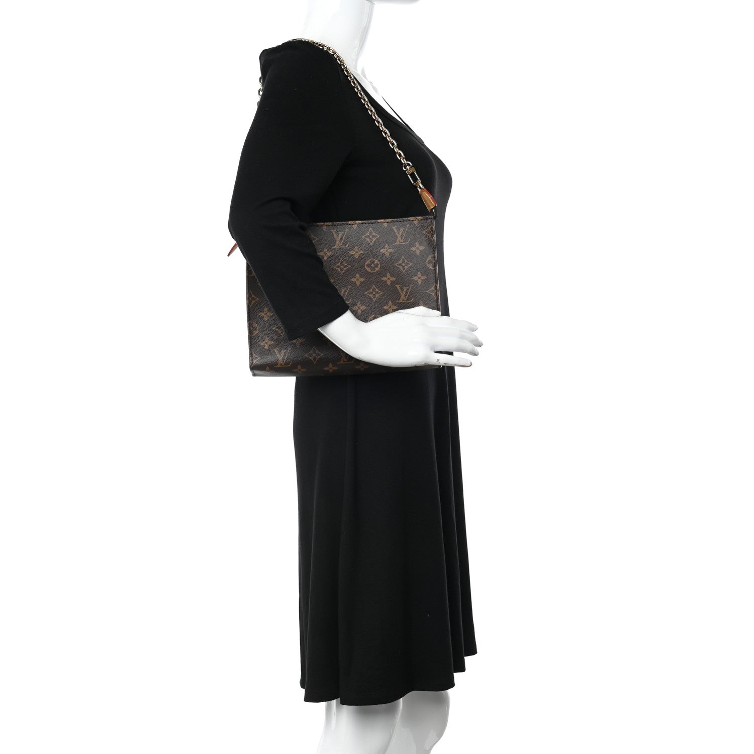 Louis Vuitton Monogram Toiletry Pouch On Chain 2 of 9