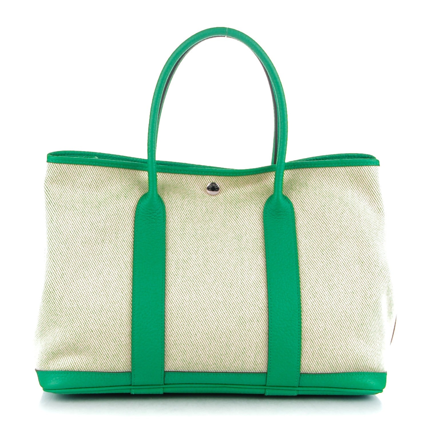 Hermes Twill H Vache Country Garden Party 36 MM Ecru Bambou 1 of 6