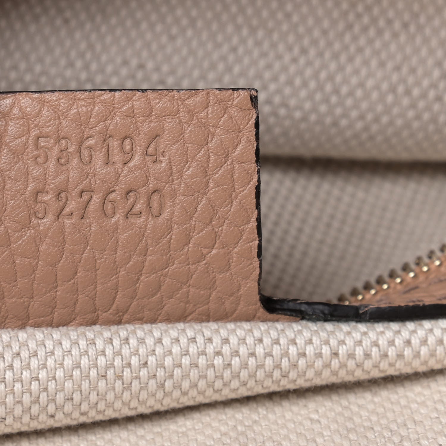 Gucci Pebbled Calfskin Large Soho Hobo Camelia 8 of 9
