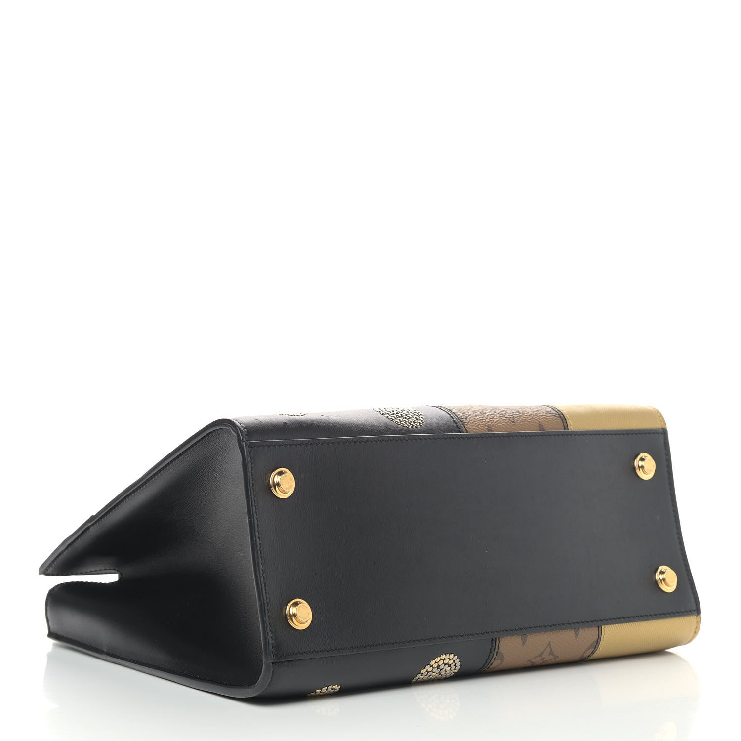 Louis Vuitton Reverse Monogram Studded Night Lights City Steamer MM 4 of 8