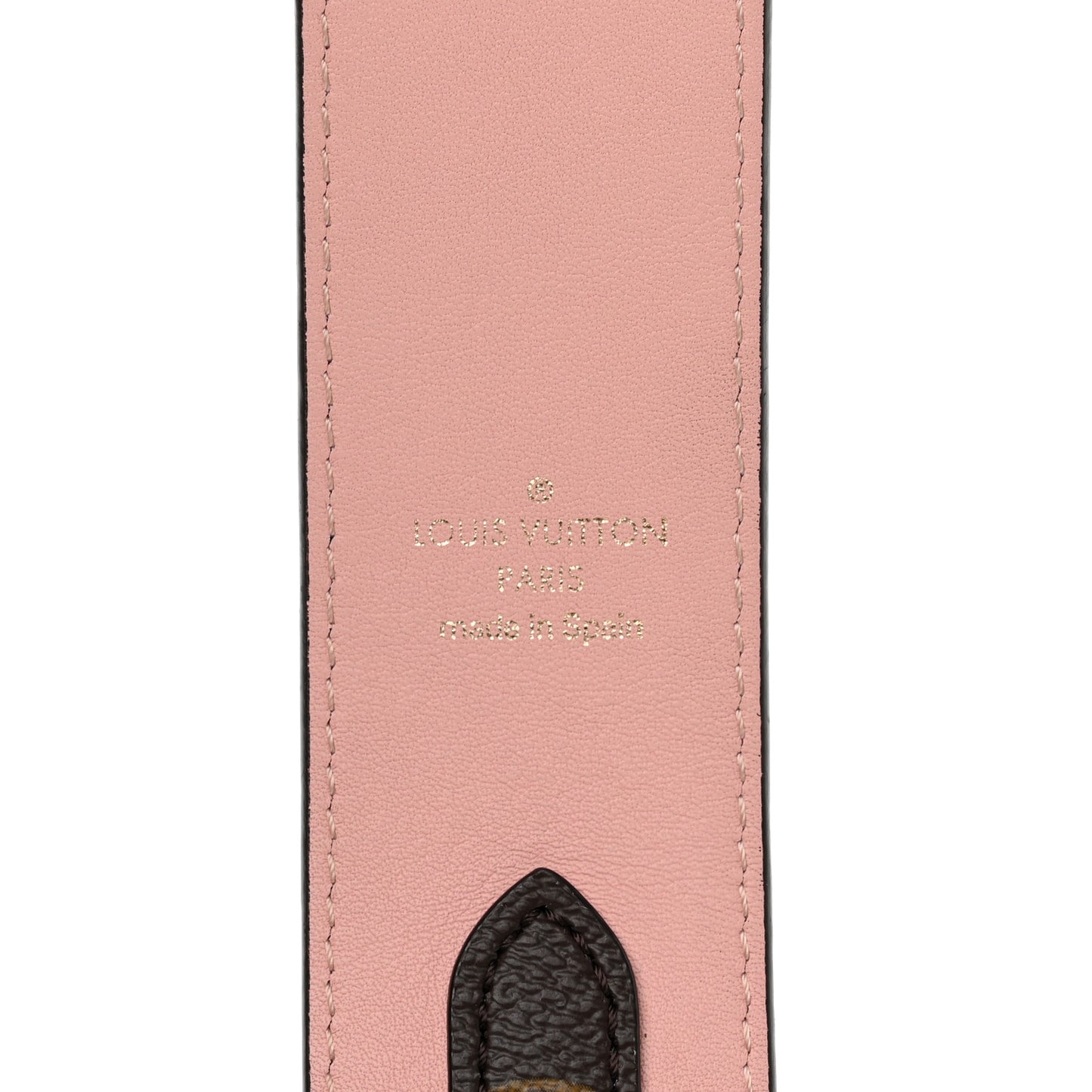 Monogram Bandouliere Shoulder Strap Rose Poudre