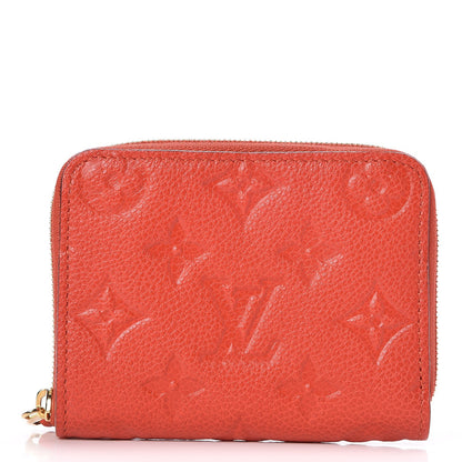 Louis Vuitton Empreinte Zippy Coin Purse Poppy 1 of 7