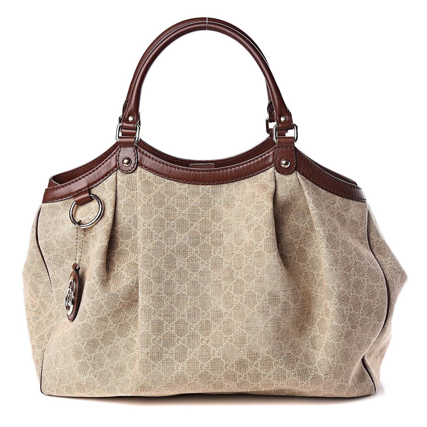 Monogram Cabinato Large Sukey Tote Brown