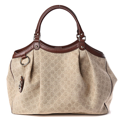 Gucci Monogram Cabinato Large Sukey Tote Brown 1 of 11