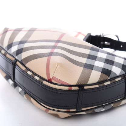 Burberry Nova Check Hobo Black 7 of 10