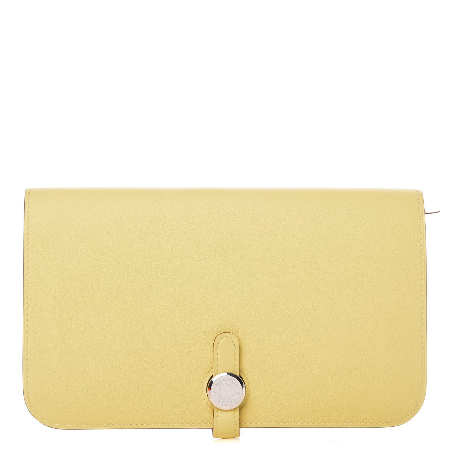 Hermes Swift Dogon Duo Wallet Jaune Poussin 1 of 11