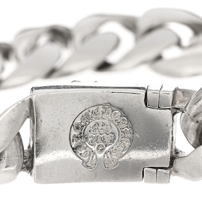 Chrome Hearts Sterling Silver Maltese Cross Curb Chain Bracelet 3 of 3