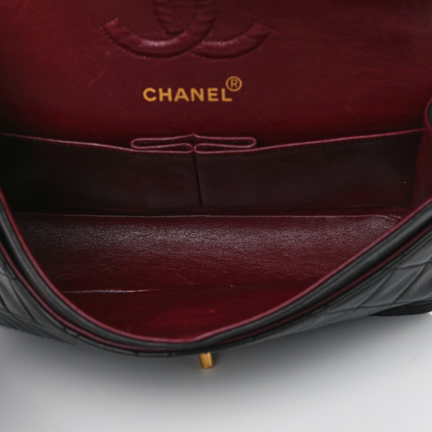 Chanel Lambskin Quilted Small Double Flap Black 5 of 17