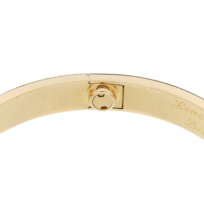 Cartier 18K Yellow Gold LOVE Bracelet 17 9 of 10