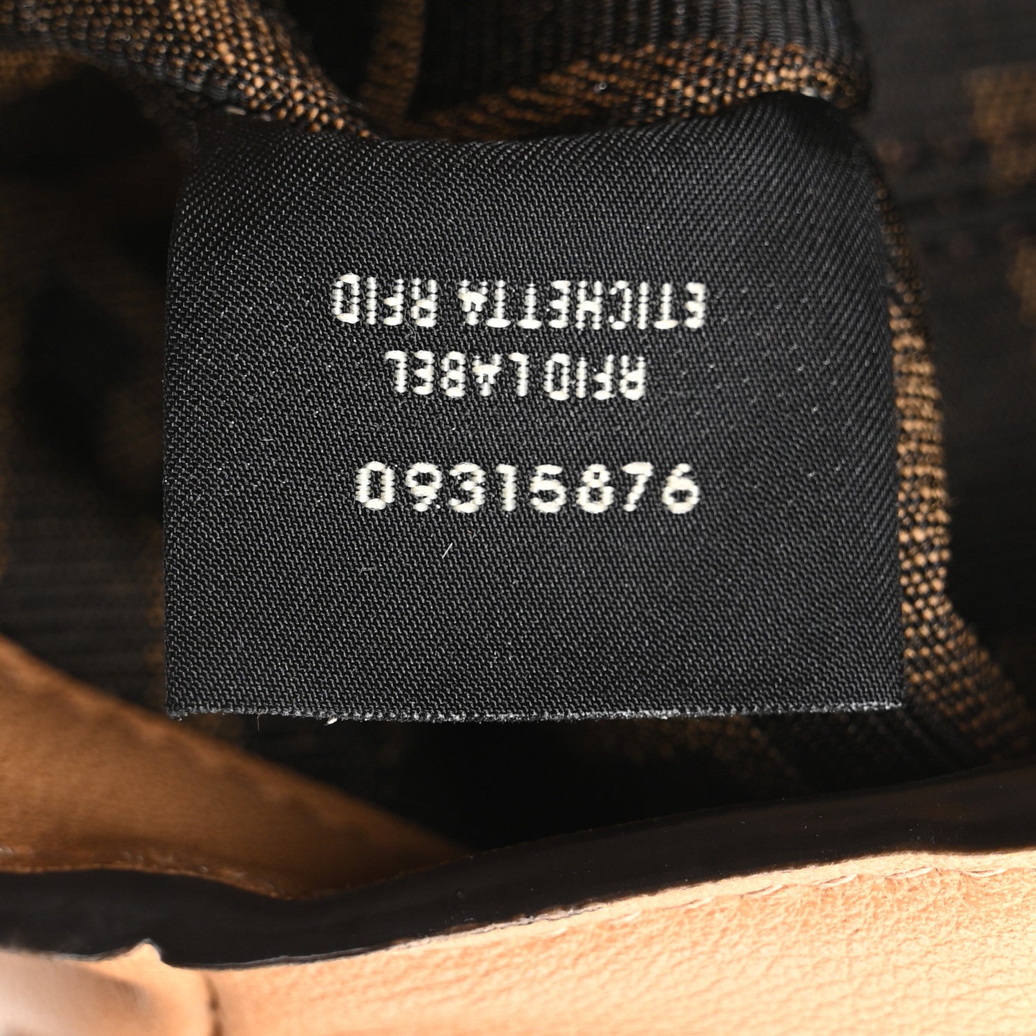 Fendi Calfskin Mini Spy Dark Honey 7 of 10