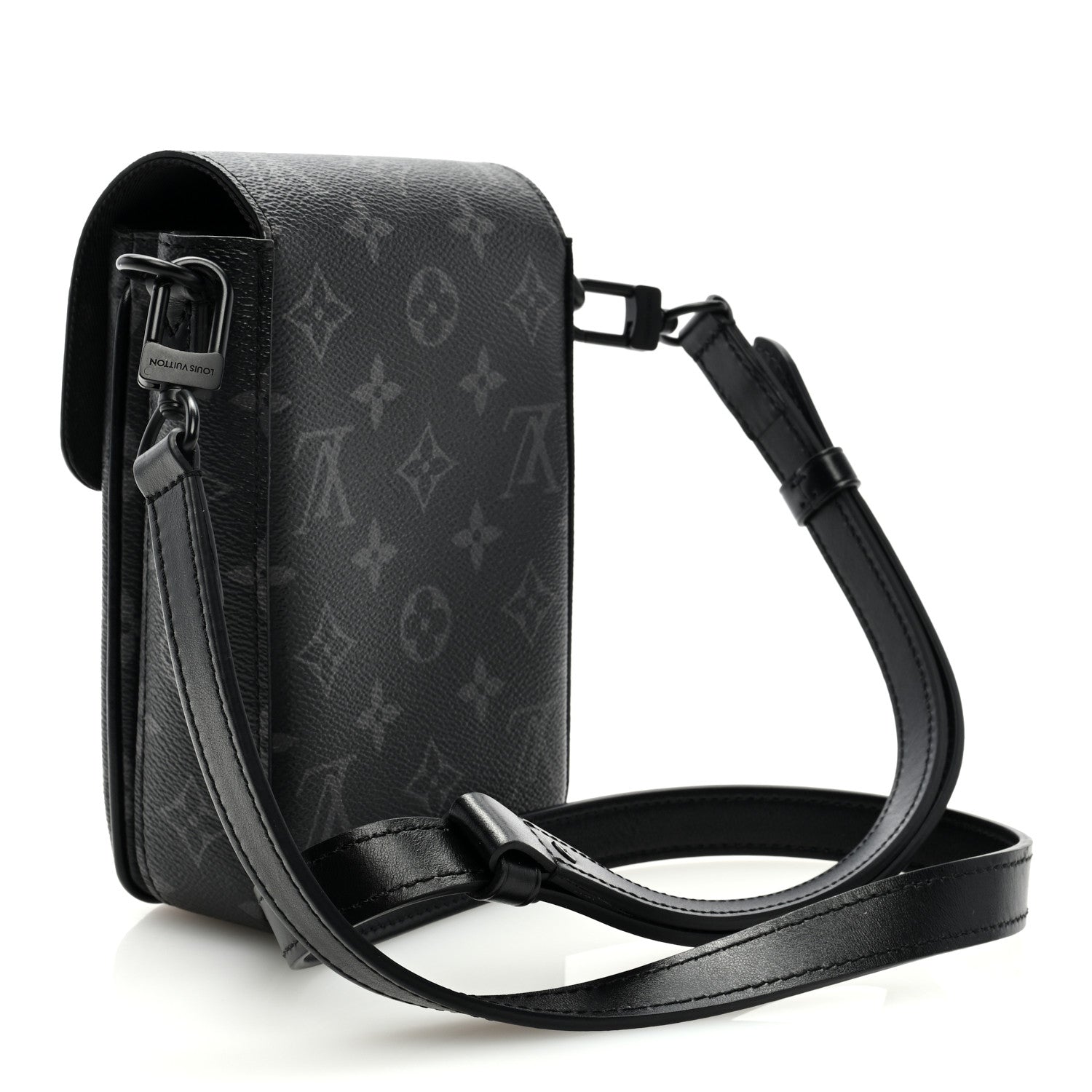 Louis Vuitton Monogram Eclipse S Lock Wearable Wallet 3 of 9