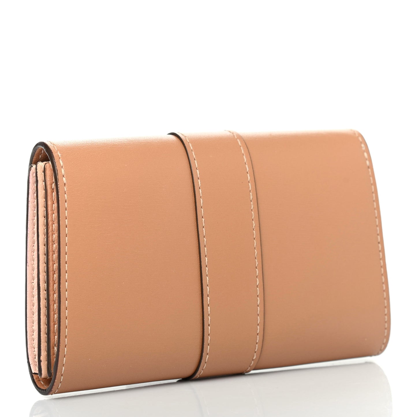 Calfskin Brillant Coin Purse Ebene
