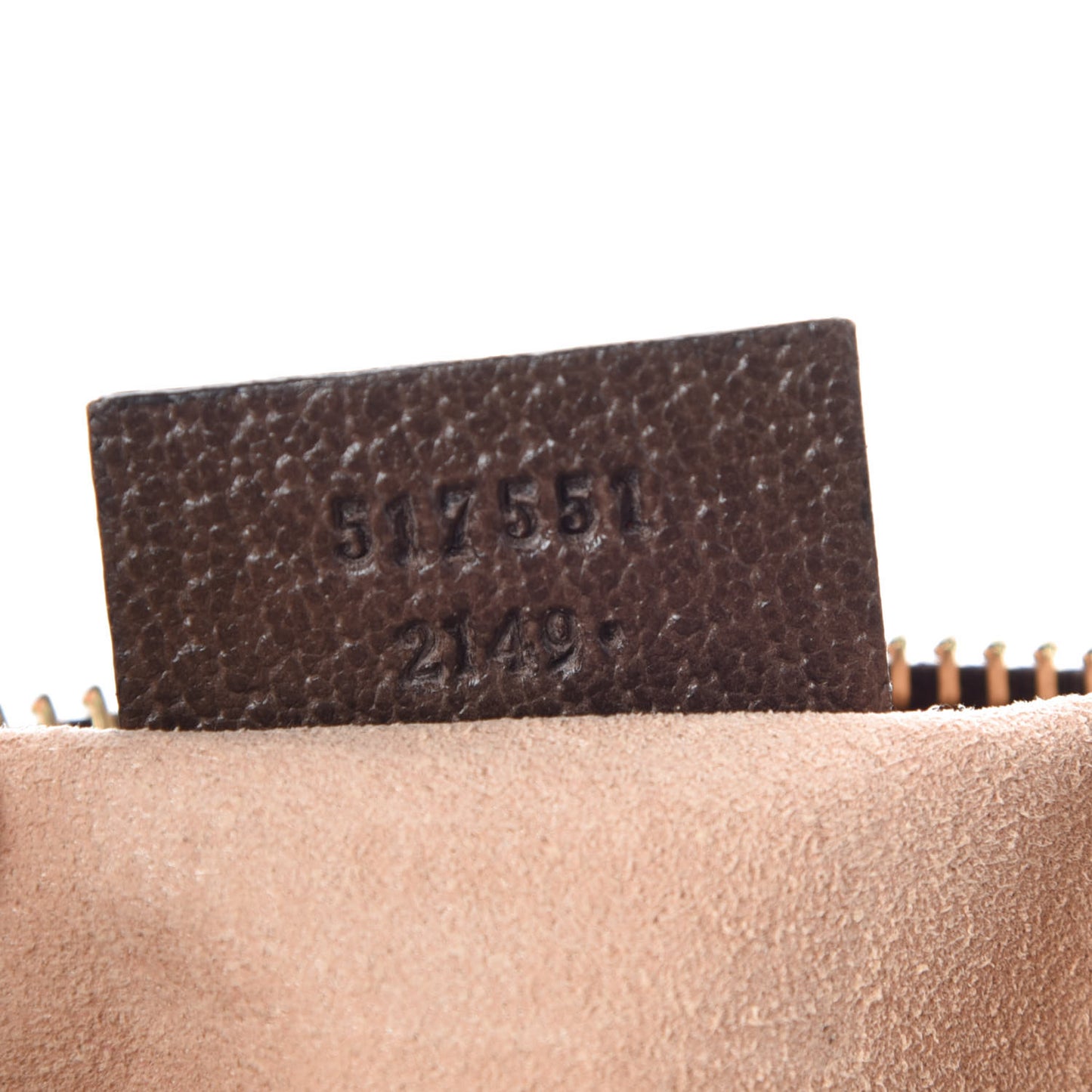 GG Supreme Monogram Large Ophidia Pouch Clutch Brown