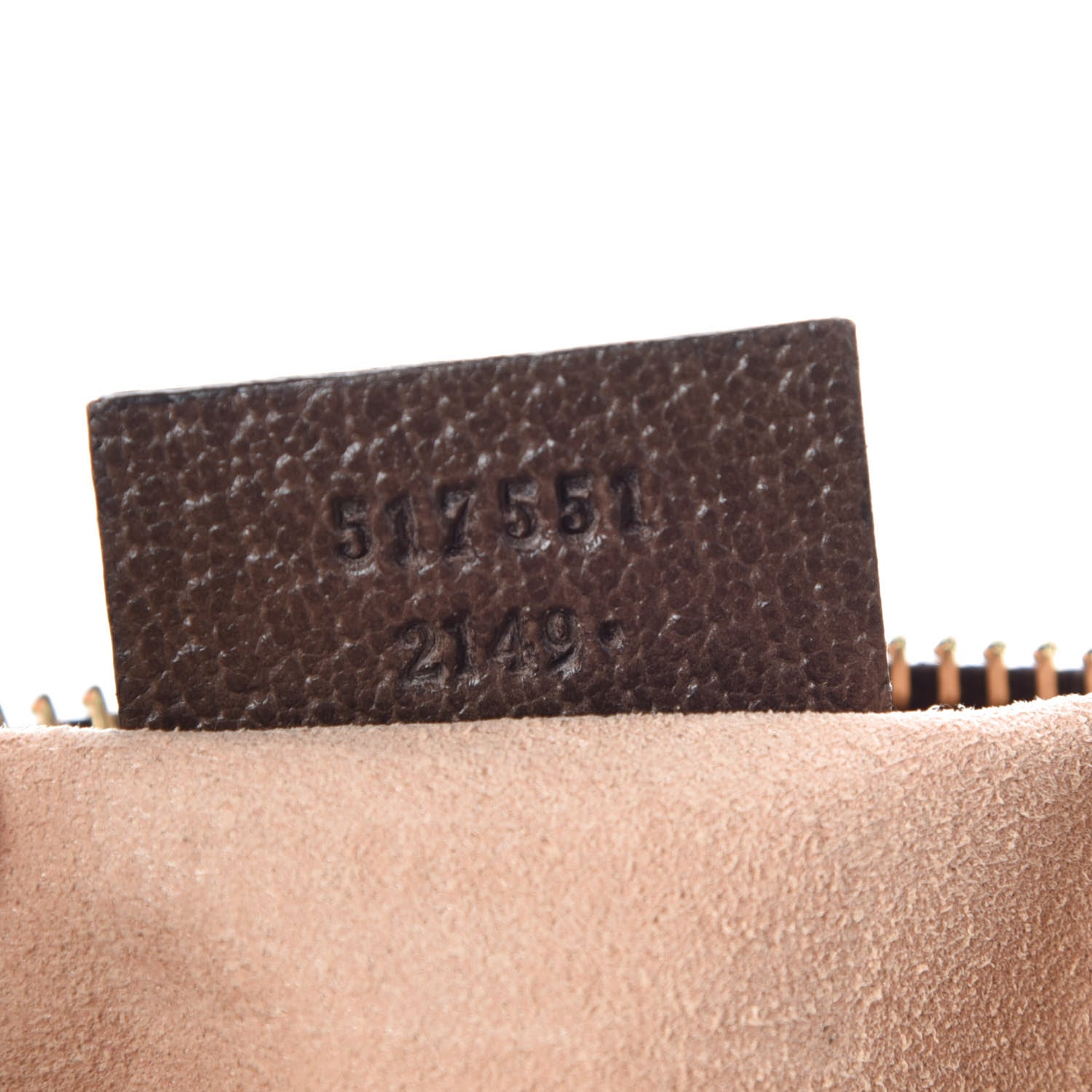 Gucci GG Supreme Monogram Large Ophidia Pouch Clutch Brown 7 of 8
