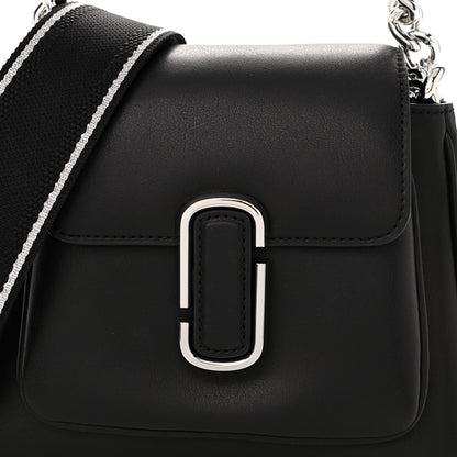 Marc Jacobs Calfskin J Marc Chain Mini Satchel Black Silver 7 of 9