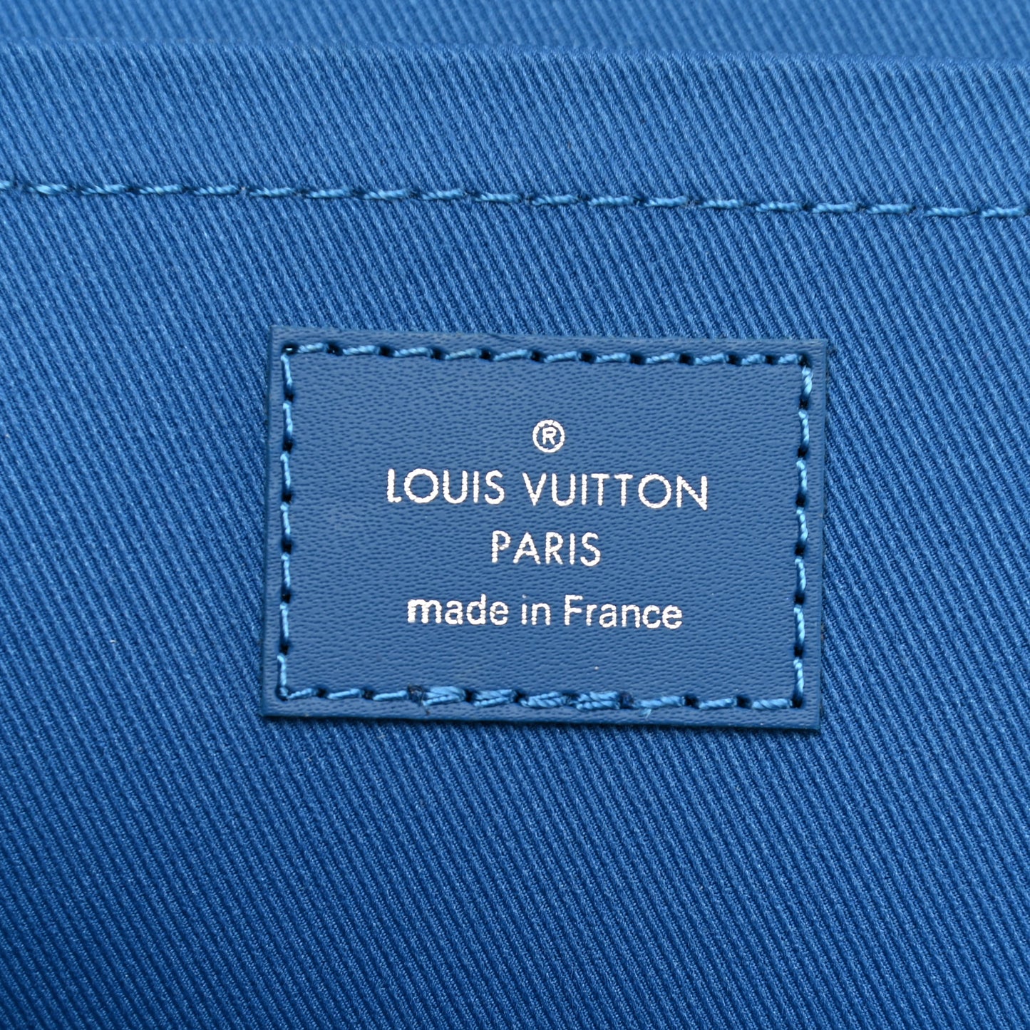 Damier Graphite Pochette Jour GM Bleu