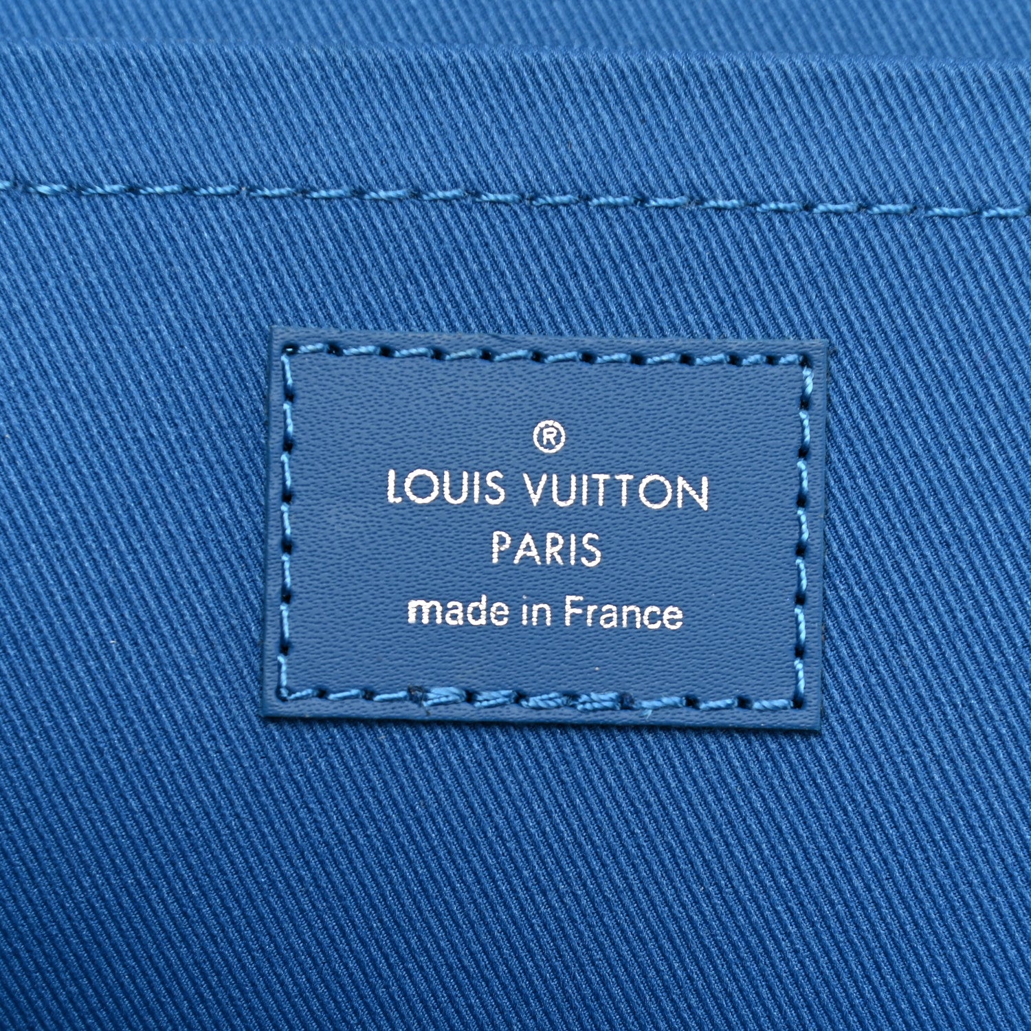 Louis Vuitton Damier Graphite Pochette Jour GM Bleu 6 of 9