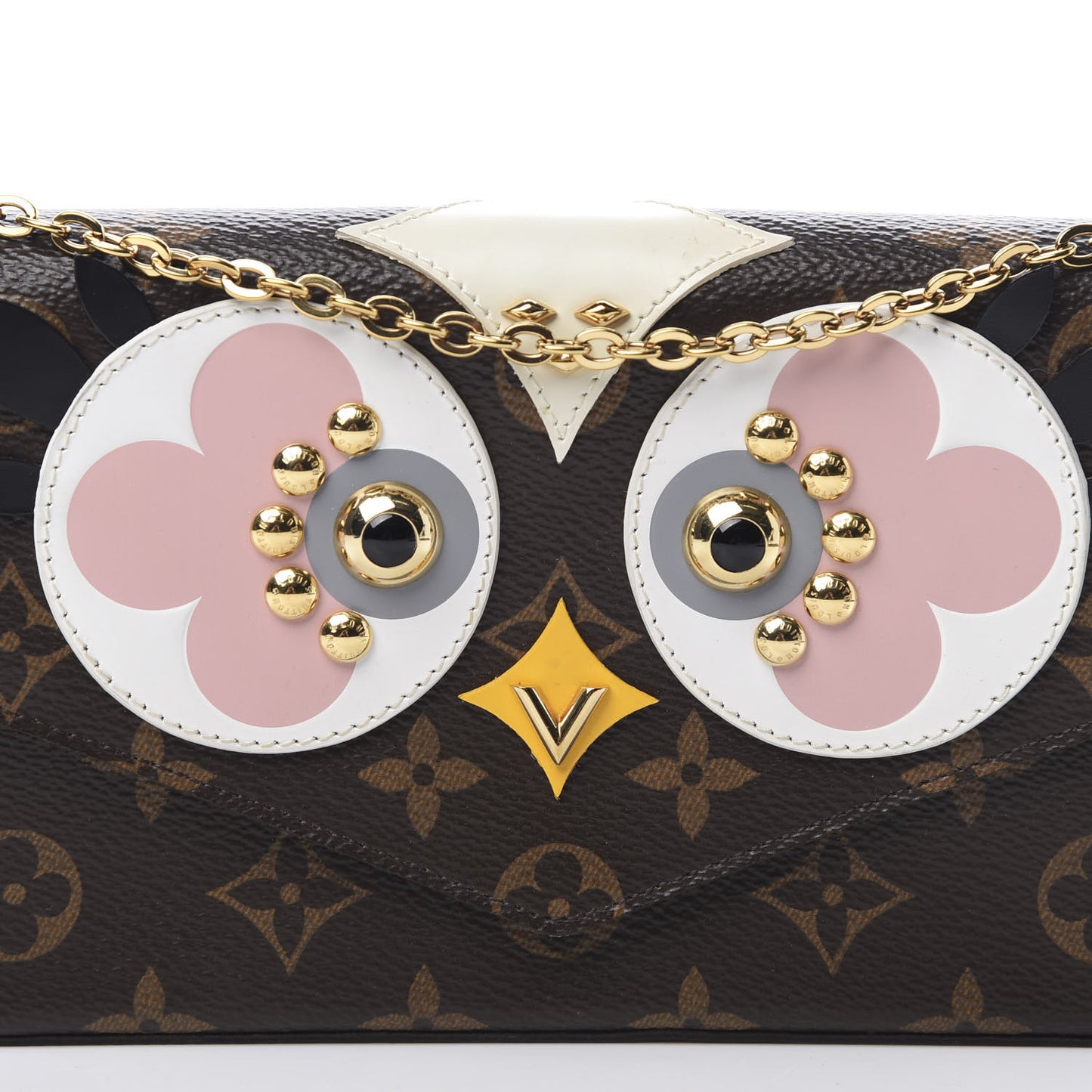 Monogram Lovely Birds Pochette Felicie Chain Wallet