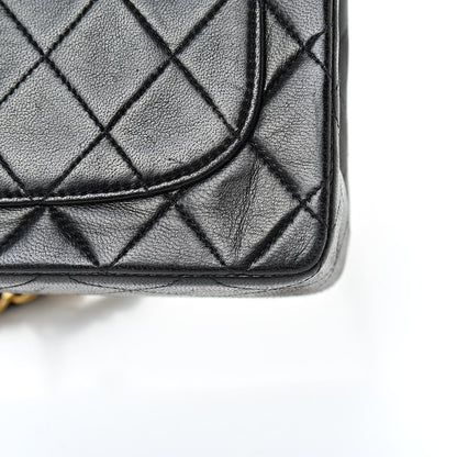 Chanel Lambskin Quilted Mini Square Flap Black 13 of 14