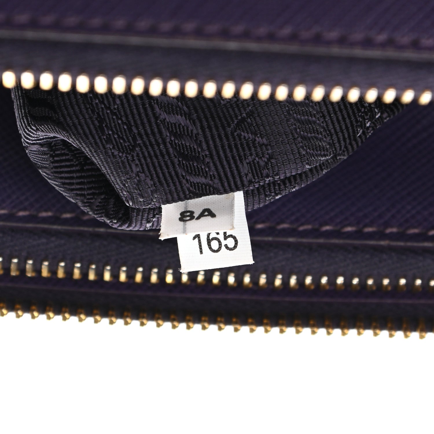 Prada Saffiano Small Galleria Double Zip Tote Uva 8 of 15