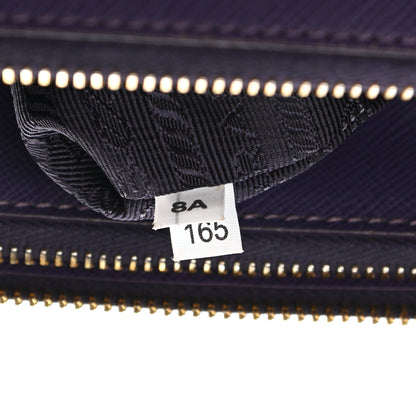 Prada Saffiano Small Galleria Double Zip Tote Uva 8 of 15