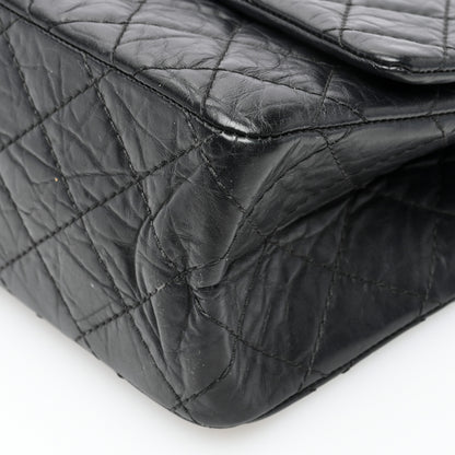 Chanel Aged Calfskin Quilted 2.55 Reissue 226 Flap Black 10 of 10