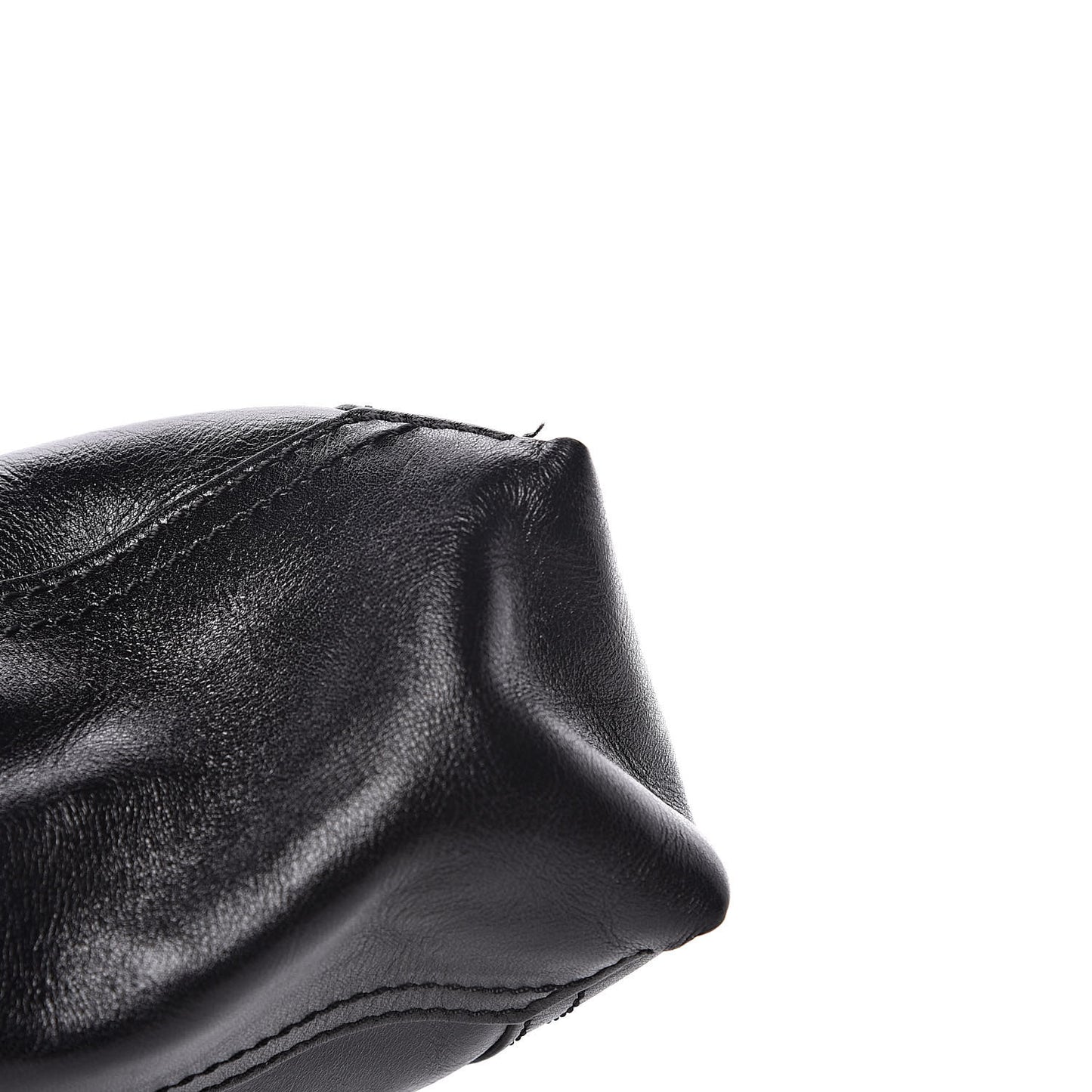 Vitello Acqua Maxi Baguette Shoulder Bag Black