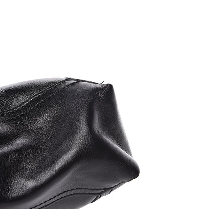 Fendi Vitello Acqua Maxi Baguette Shoulder Bag Black 9 of 9