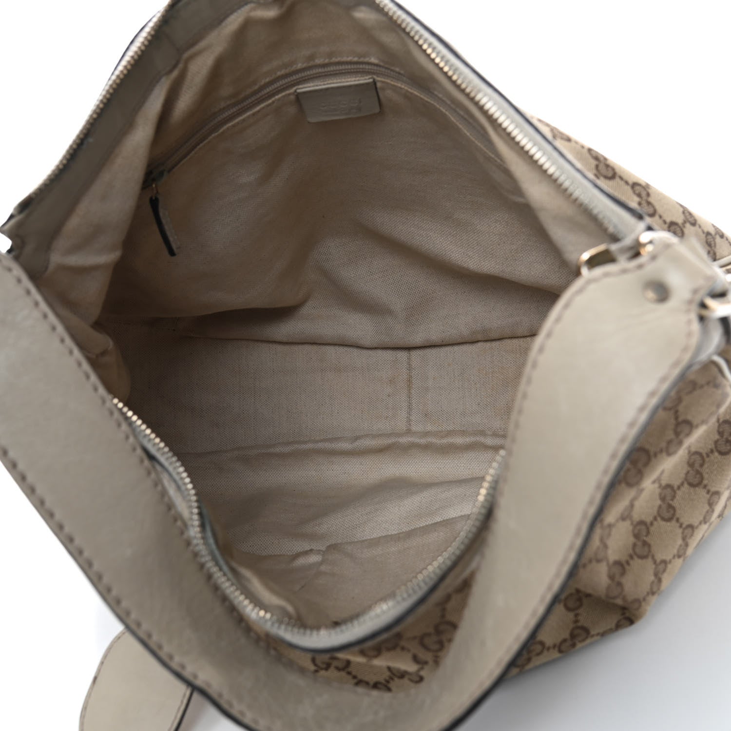 Gucci Monogram Medium Sukey Hobo Off White 4 of 10