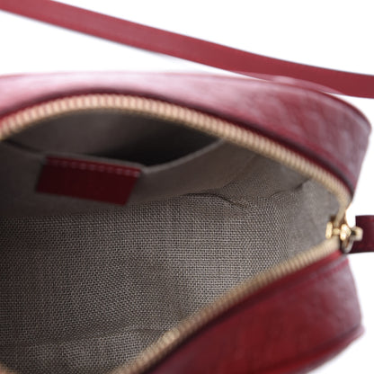 Gucci Microguccissima Mini Bree Messenger Bag Red 5 of 10