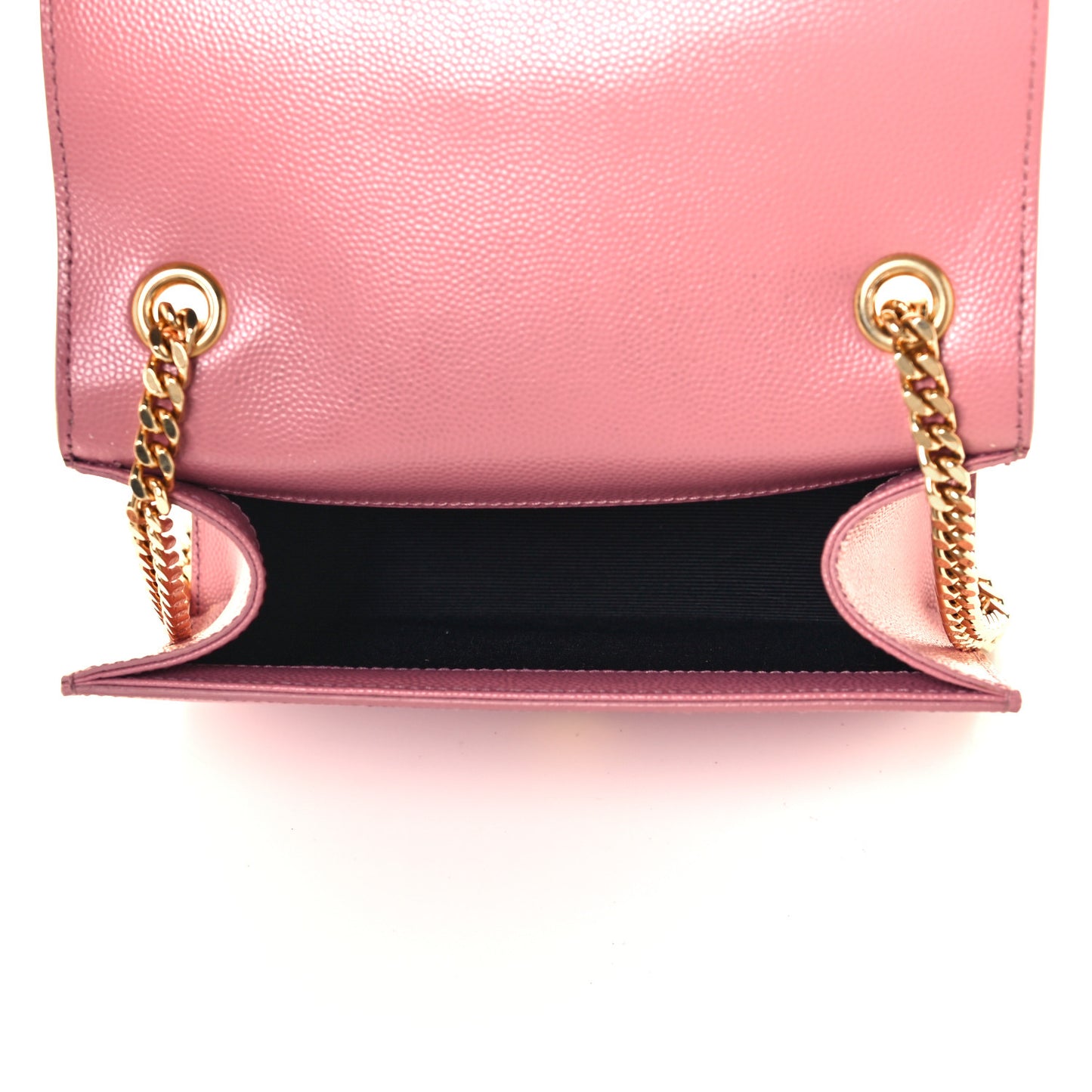 Grain De Poudre Small Classic Monogram Kate Satchel Old Rose