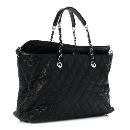Chanel Caviar Quilted French Riviera Shouler Bag Black 3 of 28